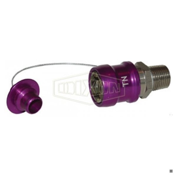 FloMAX Standard Transmission Fluid Nozzle Plug, Aluminum, Domestic